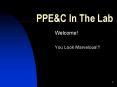 PPE PowerPoint PPT Presentation