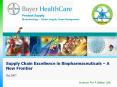 Supply Chain Excellence in Biopharmaceuticals A New Frontier PowerPoint PPT Presentation
