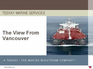TEEKAY MARINE SERVICES