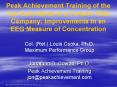 Peak Achievement Training of the Top Executives of a Fortune 1000 Company: Improvements in an EEG Me PowerPoint PPT Presentation