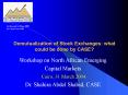 Demutualization of Stock Exchanges: what could be done by CASE PowerPoint PPT Presentation