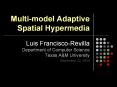 Multi-model Adaptive Spatial Hypermedia PowerPoint PPT Presentation