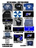 2007 SCN BASEBALL SPIRIT WEAR DESIGNS PowerPoint PPT Presentation