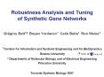 Robustness Analysis and Tuning of Synthetic Gene Networks PowerPoint PPT Presentation