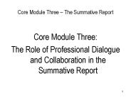 Core Module Three 