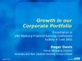 Growth in our Corporate Portfolio PowerPoint PPT Presentation