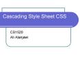 Cascading Style Sheet CSS PowerPoint PPT Presentation