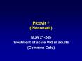 Picovir ? (Pleconaril) PowerPoint PPT Presentation