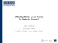 Is Mobility of Data a Special Problem for Qualitative Research? PowerPoint PPT Presentation