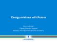 Energy relations with Russia PowerPoint PPT Presentation