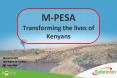 MPESA Transforming the lives of Kenyans PowerPoint PPT Presentation