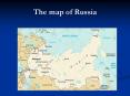 The map of Russia PowerPoint PPT Presentation