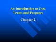An Introduction to Cost Terms and Purposes PowerPoint PPT Presentation