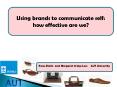Using brands to communicate self: how effective are we PowerPoint PPT Presentation