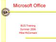 Microsoft Office PowerPoint PPT Presentation