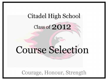 Citadel High School