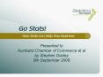Presented to Auckland Chamber of Commerce et al by Stephen Dooley 8th September 2009 PowerPoint PPT Presentation