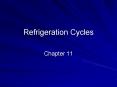 Refrigeration Cycles PowerPoint PPT Presentation