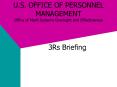 U.S. OFFICE OF PERSONNEL MANAGEMENT Office of Merit Systems Oversight and Effectiveness PowerPoint PPT Presentation