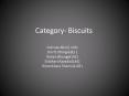 Category Biscuits PowerPoint PPT Presentation