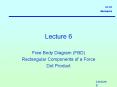 Free Body Diagram FBD PowerPoint PPT Presentation