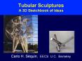 Tubular Sculptures A 3D Sketchbook of Ideas PowerPoint PPT Presentation