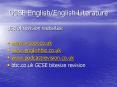 GCSE EnglishEnglish Literature PowerPoint PPT Presentation