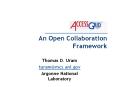 An%20Open%20Collaboration%20Framework PowerPoint PPT Presentation