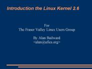 Introduction%20the%20Linux%20Kernel%202.6