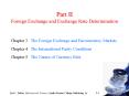 Part II Foreign Exchange and Exchange Rate Determination PowerPoint PPT Presentation