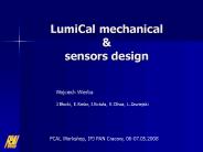 LumiCal mechanical