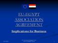 EUEGYPT ASSOCIATION AGREEMENT PowerPoint PPT Presentation