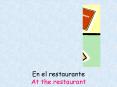 En el restaurante At the restaurant PowerPoint PPT Presentation