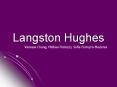 Langston Hughes PowerPoint PPT Presentation