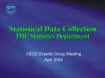 Statistical Data Collection IMF Statistics Department PowerPoint PPT Presentation