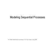 Modeling Sequential Processes