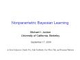 Nonparametric Bayesian Learning PowerPoint PPT Presentation
