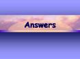 Answers PowerPoint PPT Presentation