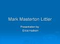 Mark Masterton Littler PowerPoint PPT Presentation