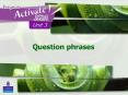 Question phrases PowerPoint PPT Presentation