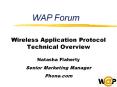 Wireless%20Application%20Protocol%20Technical%20Overview PowerPoint PPT Presentation