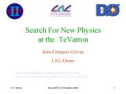 Search For New Physics at the TeVatron