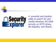 What is Security Explorer PowerPoint PPT Presentation