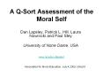 A Q-Sort Assessment of the Moral Self PowerPoint PPT Presentation