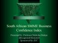 South African SMME Business Confidence Index PowerPoint PPT Presentation