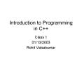 Introduction to Programming in C PowerPoint PPT Presentation