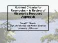 Nutrient Criteria for Reservoirs  PowerPoint PPT Presentation