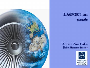 Dr' Hazel Peace, CATE, Dalton Research Institute