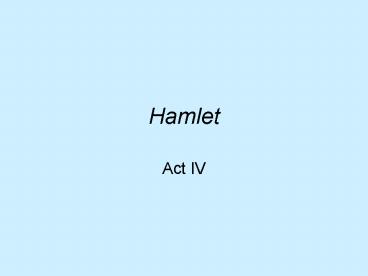 Hamlet
