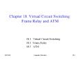 Chapter 18' Virtual Circuit Switching: Frame Relay and ATM PowerPoint PPT Presentation